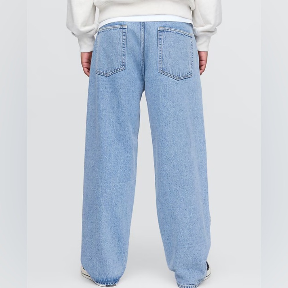 GAP Medium Wash Extra Baggy Jeans NWT - Picture 4 of 7